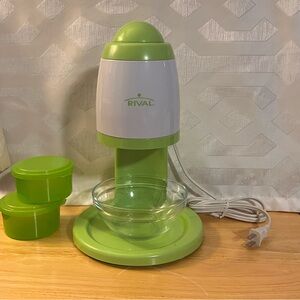 Rival Ice Shaver and Snow Cone Maker - Green